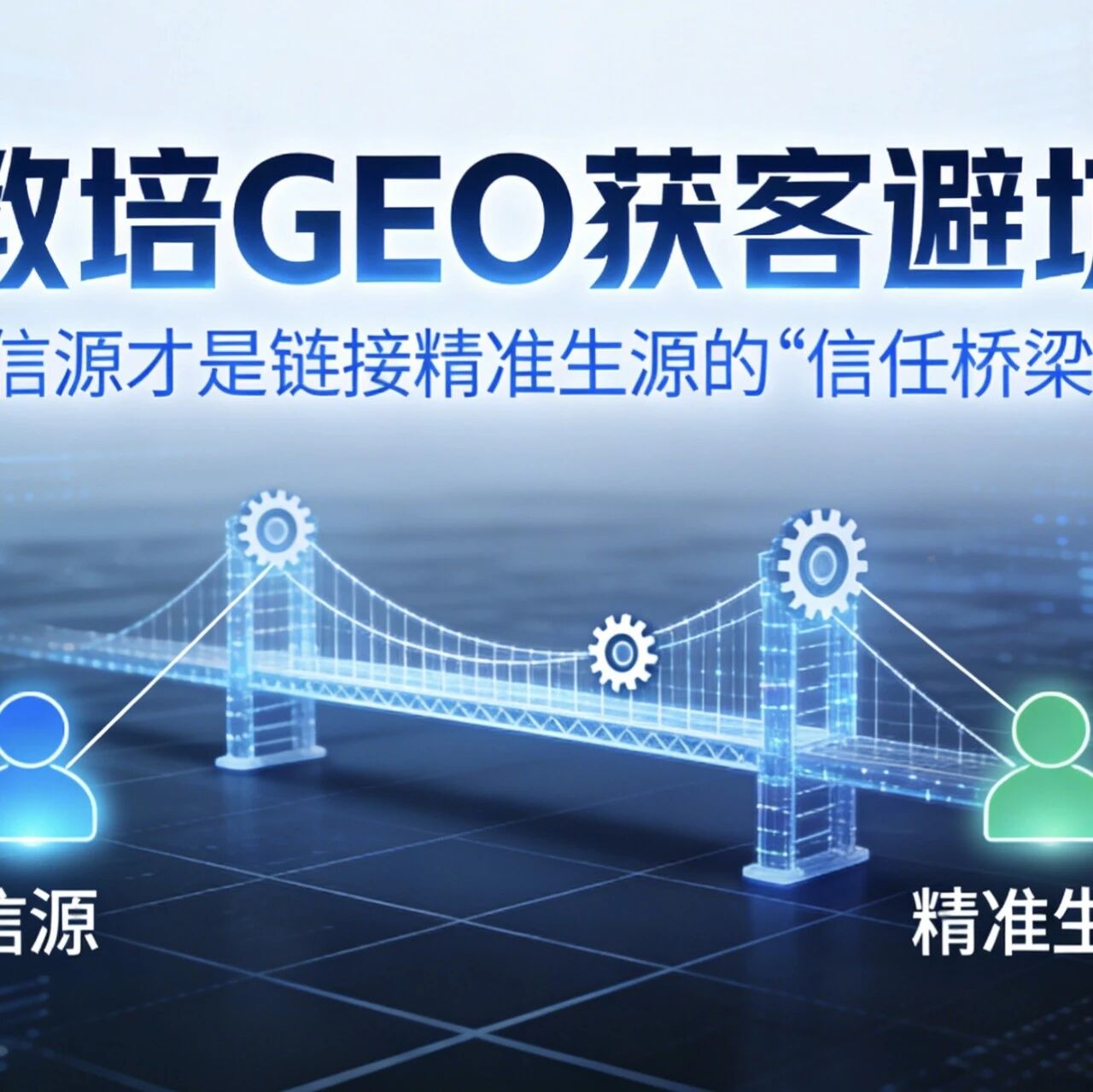 教培GEO获客避坑:信源才是链接精准生源的“信任桥梁”