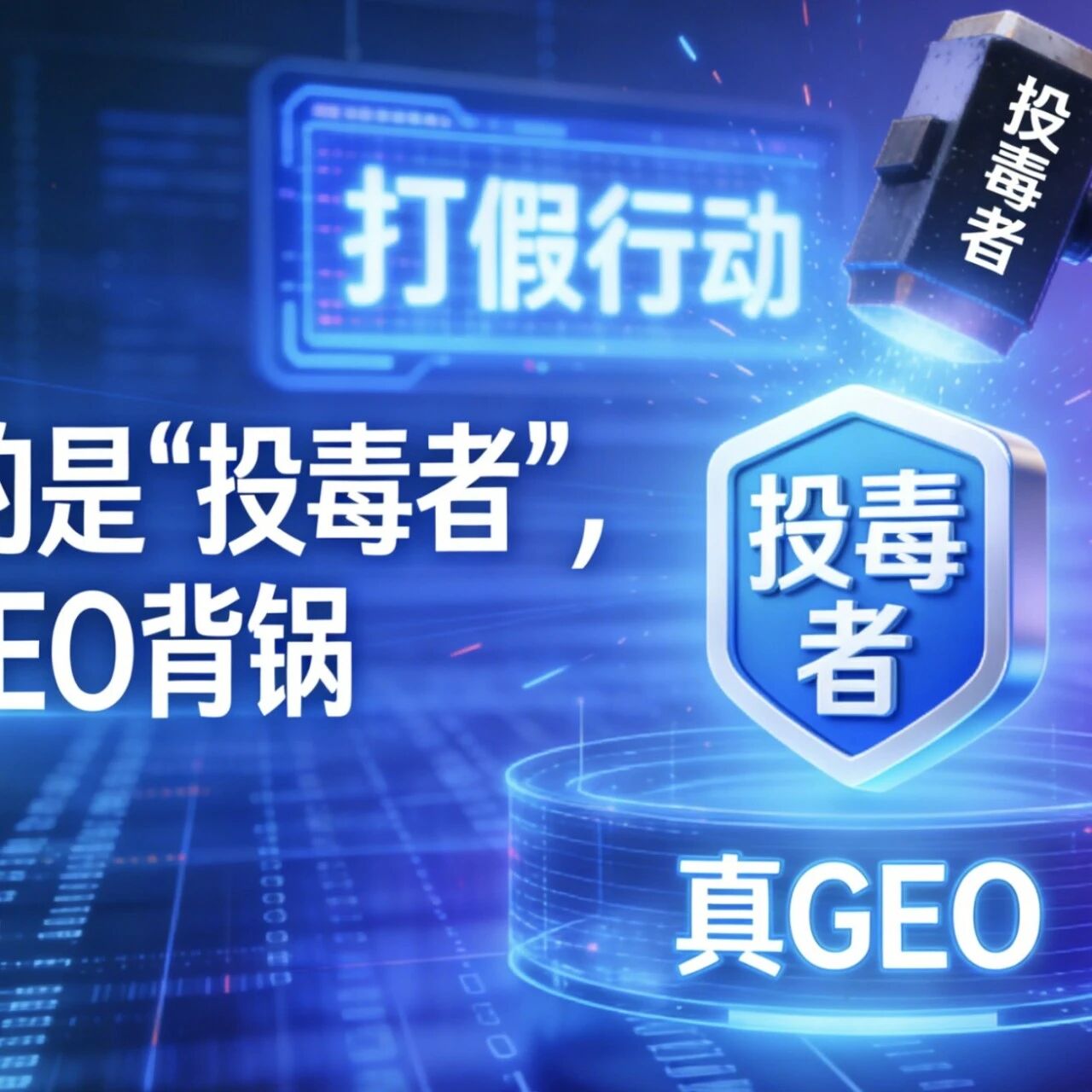 3·15砸的是“投毒者”，别让真GEO背锅