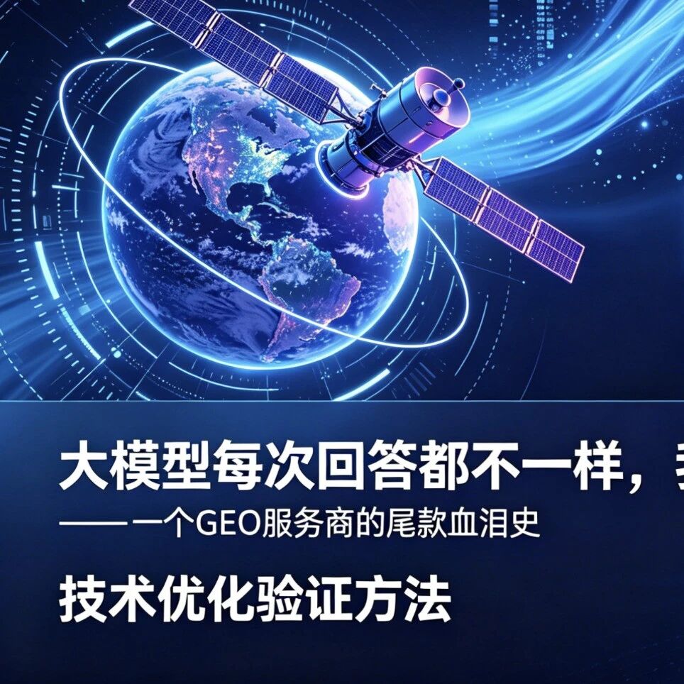 “大模型每次回答都不一样，我怎么证明优化有效？”——一个GEO服务商的尾款血泪史