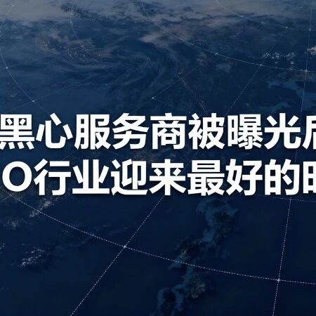 黑心服务商被曝光后，GEO行业反而迎来最好的时代