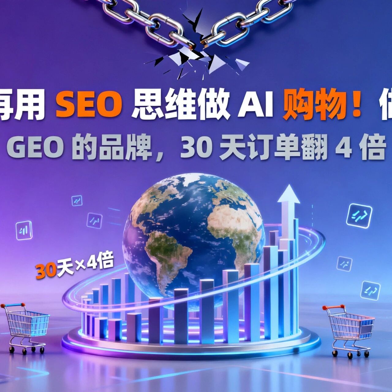 别再用 SEO 思维做 AI 购物!做好 GEO 的品牌,30 天订单翻 4 倍