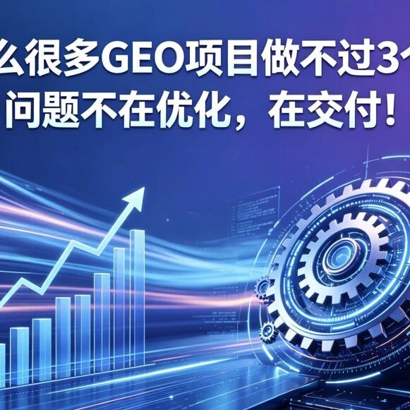 为什么很多GEO项目做不过3个月?问题不在优化,在交付!