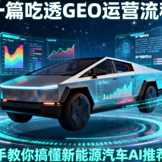 从特斯拉 AI 数据报告出发:一篇吃透 GEO 运营流程,手把手教你搞懂新能源汽车 AI 推荐破局