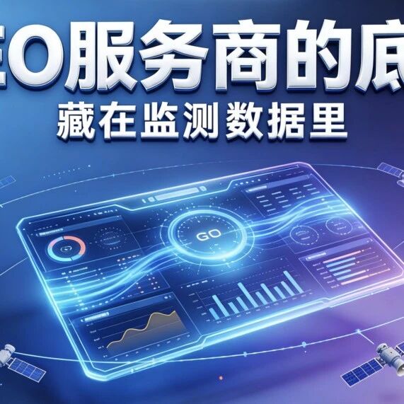 GEO服务商的底气,藏在监测数据里