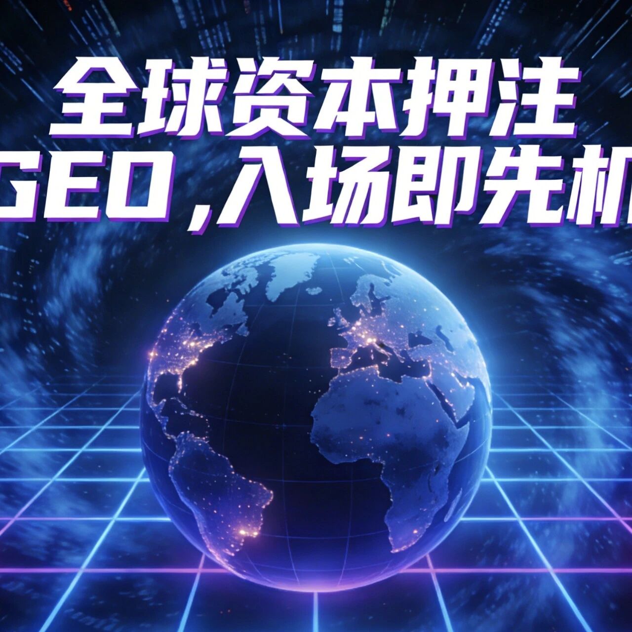 全球资本押注 GEO ，入场即先机