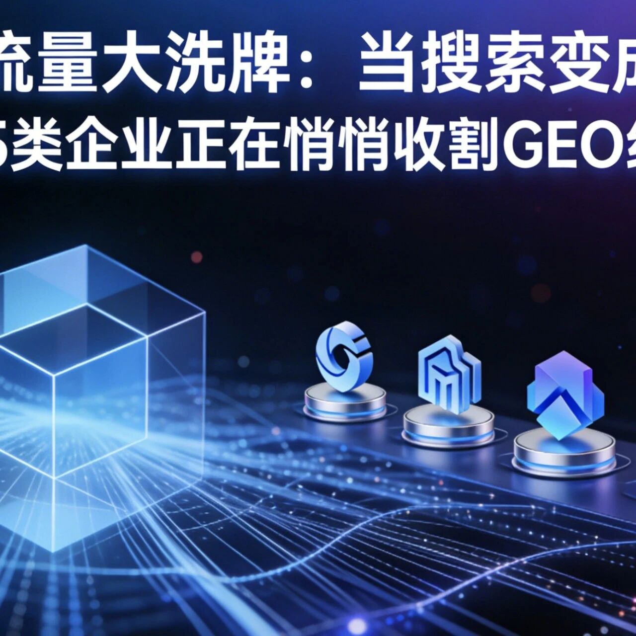 2026 流量大洗牌:当搜索变成问答,这 5 类企业正在悄悄收割 GEO 红利