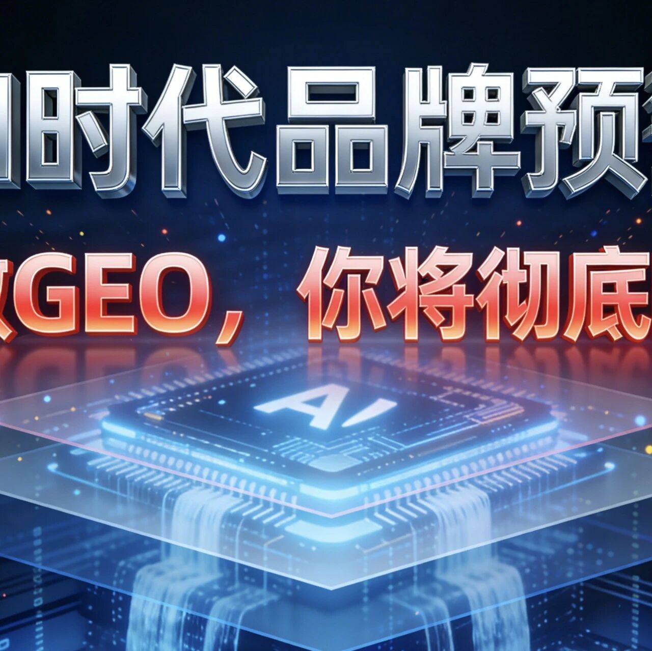 AI时代品牌预警：不做GEO，你将彻底隐形