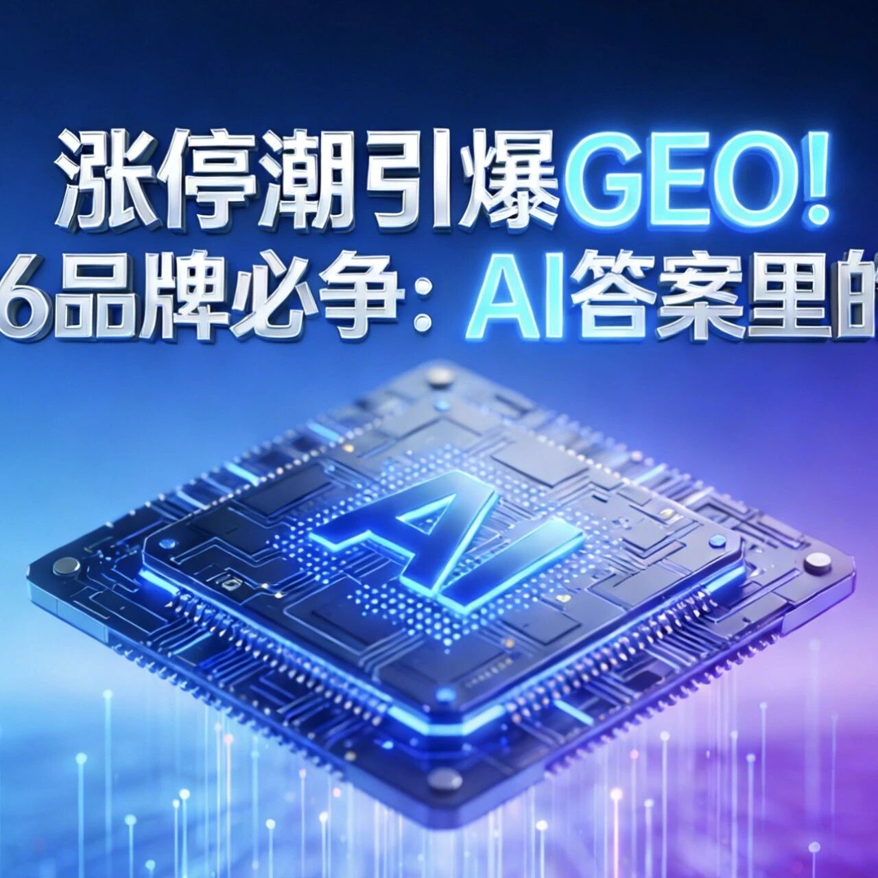 涨停潮引爆GEO！2026品牌必争：AI答案里的C位