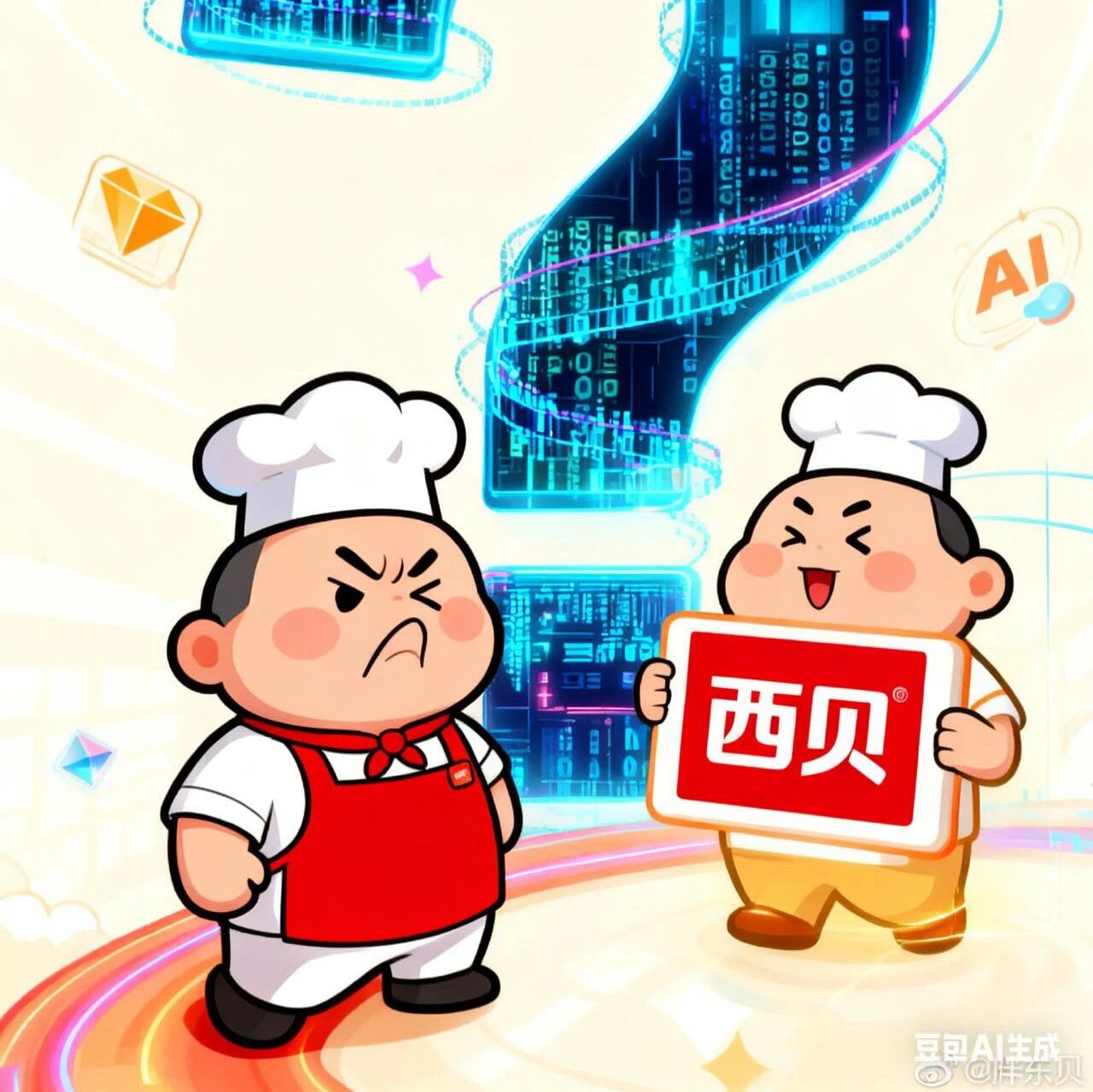 胖东来突然官宣撑腰西贝！背后竟藏 AI 认知数据大揭秘
