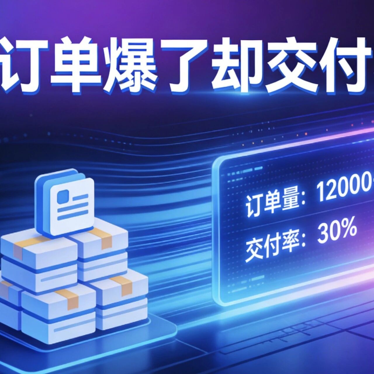 GEO订单爆了却交付不了？