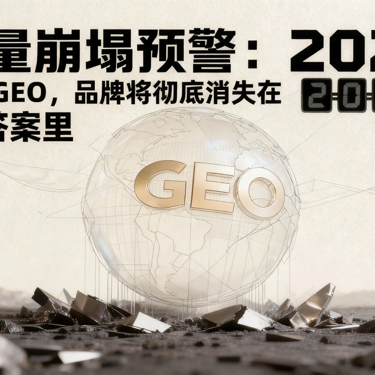 流量崩塌预警:2025 不做 GEO,品牌将彻底消失在 AI 答案里