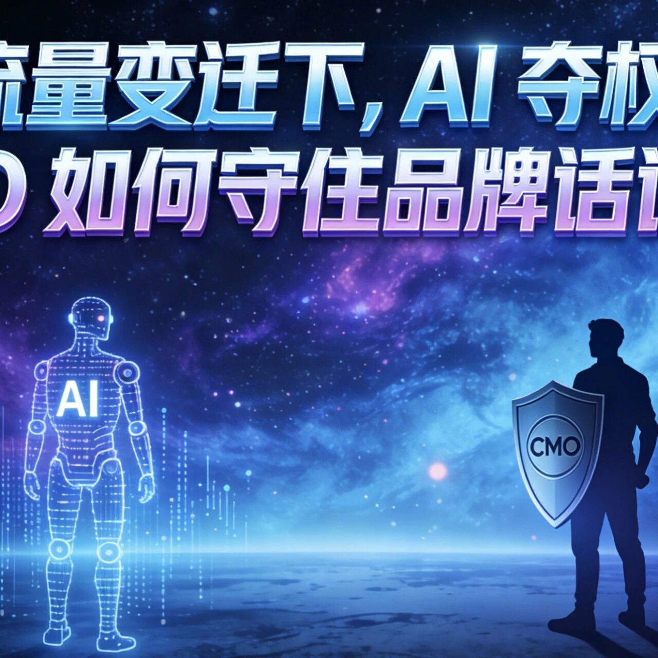 流量变迁下，AI 夺权！CMO 如何守住品牌话语权？