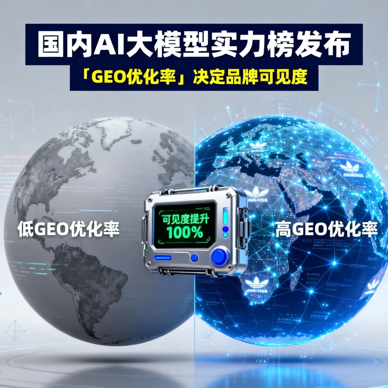 国内 AI 大模型实力榜发布:「GEO 优化率」决定品牌可见度,附优化可见度监测工具
