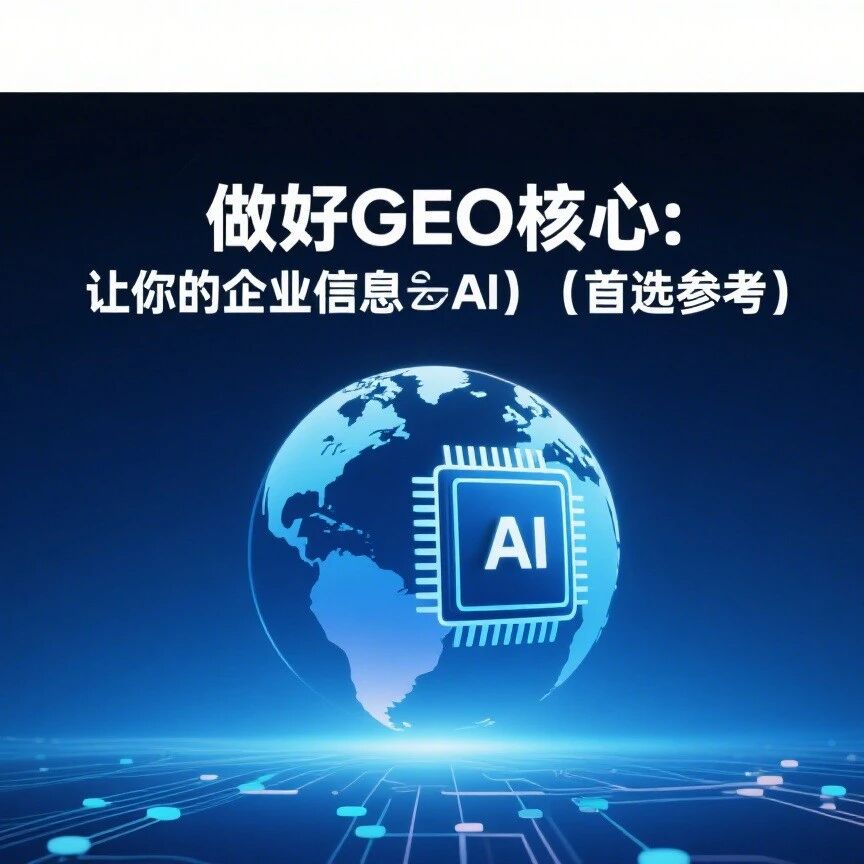 做好 GEO 的核心:让你的企业信息成为 AI 的 “首选参考”