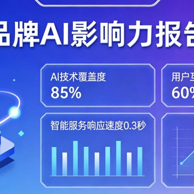 加盟商问品牌AI影响力?甩这份 AI 报告就够了
