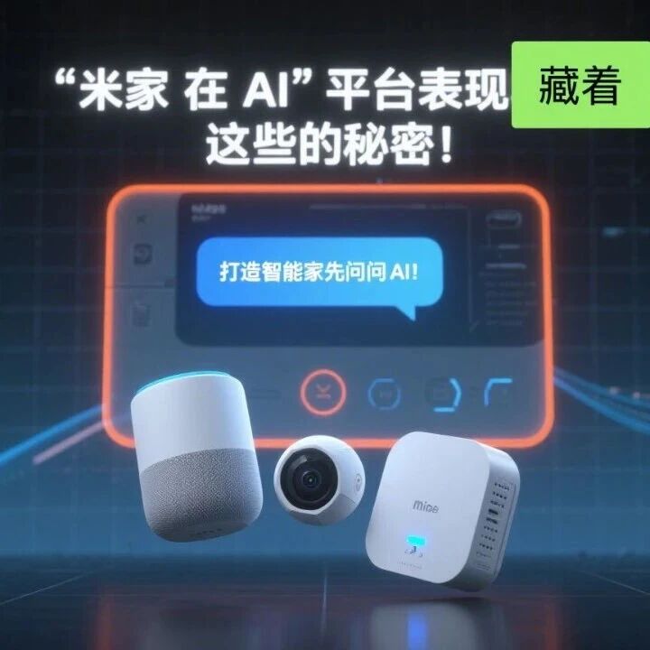 打造智能家先问 AI?米家在 AI 平台的表现藏着这些秘密!