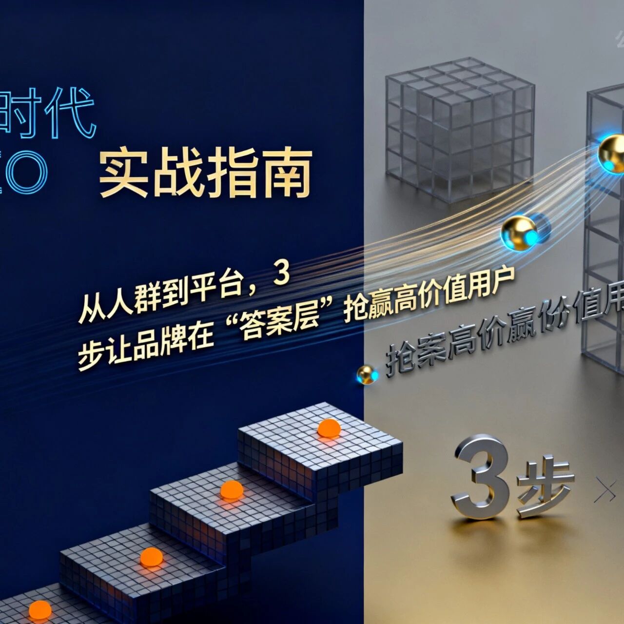 AI 时代 GEO 实战指南:从人群到平台,3 步让品牌在 “答案层” 抢赢高价值用户